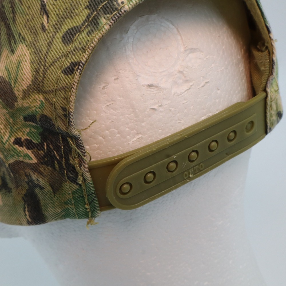 Otto Snapback Hat Mens OSFM Green Leaf Camo FNW Embroidered Patch Cap - Picture 6 of 10